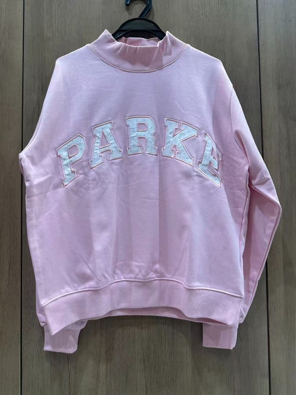 PARKE Varsity Mock Neck Sweatshirt